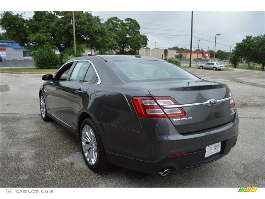 2015 Taurus Limited - Magnetic Metallic / Charcoal Black photo #7