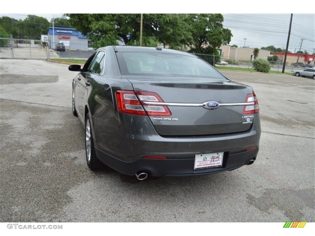 2015 Taurus Limited - Magnetic Metallic / Charcoal Black photo #8