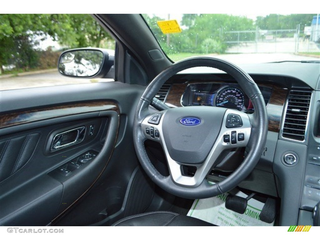 2015 Taurus Limited - Magnetic Metallic / Charcoal Black photo #13