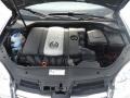 2.5 Liter DOHC 20 Valve 5 Cylinder 2009 Volkswagen Jetta SE Sedan Engine