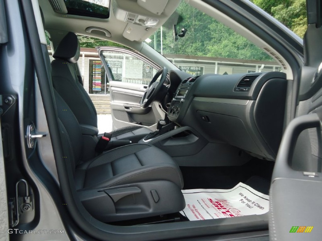 Art Grey Interior 2009 Volkswagen Jetta SE Sedan Photo #104992956