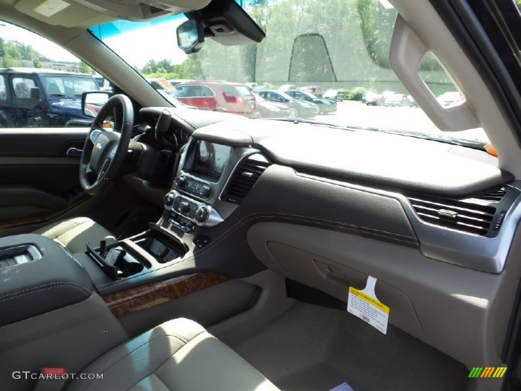 2015 Suburban LTZ 4WD - Black / Cocoa/Mahogany photo #5
