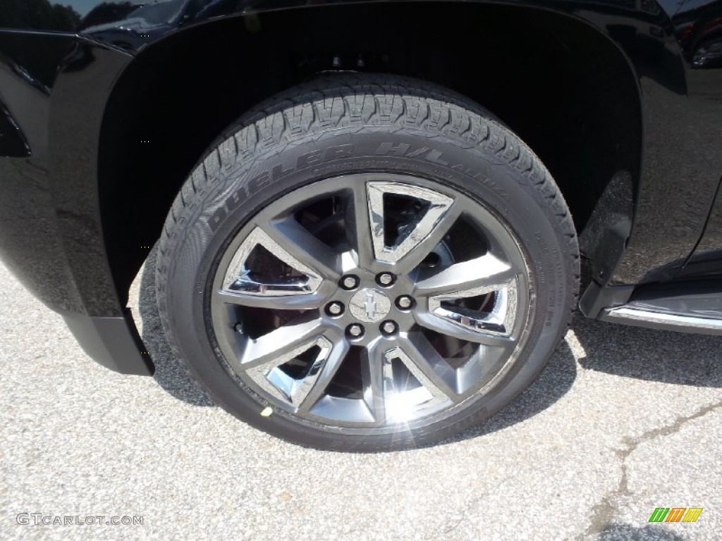 2015 Suburban LTZ 4WD - Black / Cocoa/Mahogany photo #11