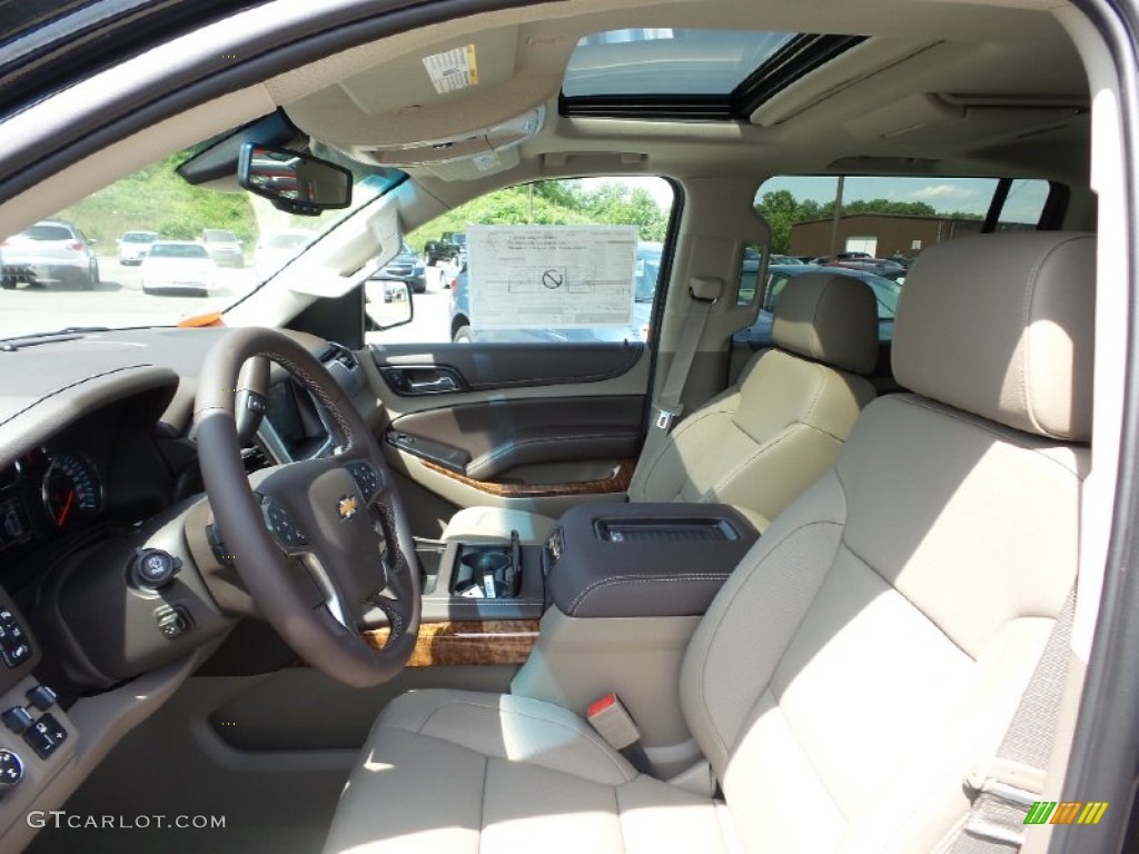 2015 Suburban LTZ 4WD - Black / Cocoa/Mahogany photo #12