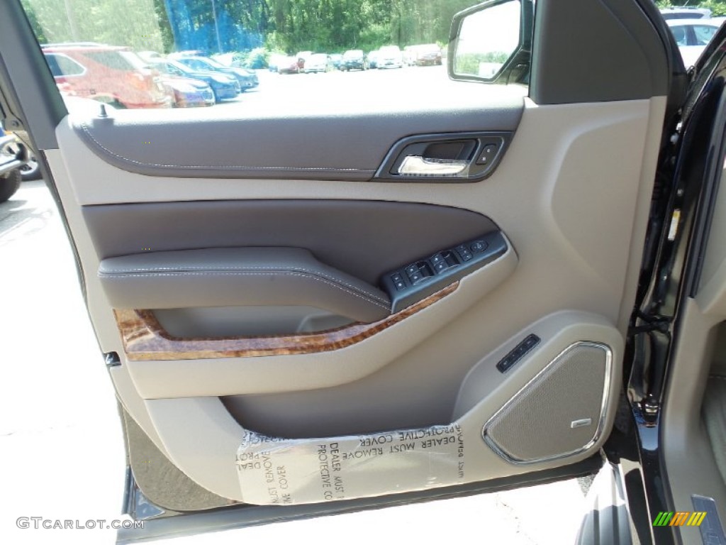 2015 Suburban LTZ 4WD - Black / Cocoa/Mahogany photo #15