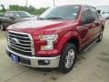 2015 Ruby Red Metallic Ford F150 XLT SuperCrew  photo #8
