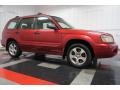 2003 Cayenne Red Pearl Subaru Forester 2.5 XS  photo #6