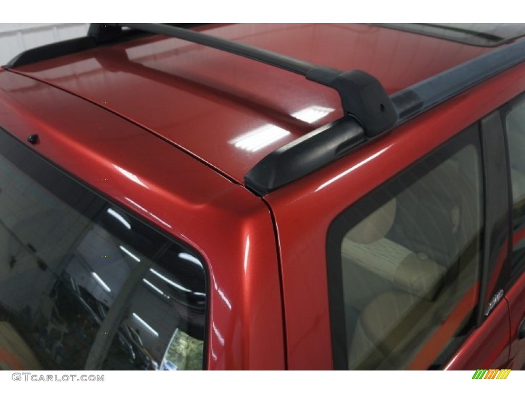 2003 Forester 2.5 XS - Cayenne Red Pearl / Beige photo #71