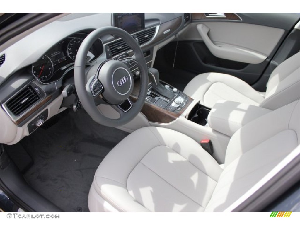 Flint Grey Interior 2016 Audi A6 2.0 TFSI Premium Plus quattro Photo #105003156