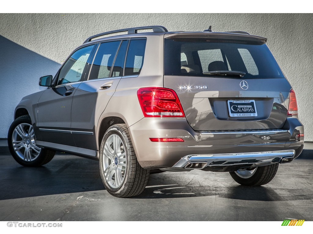 2015 GLK 350 4Matic - Pebble Grey Metallic / Sahara Beige/Mocha photo #2