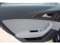 2016 Audi A6 Flint Grey Interior Door Panel Photo