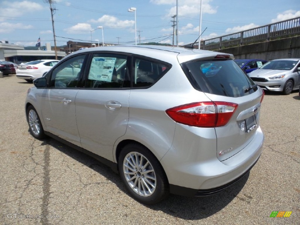 2015 C-Max Hybrid SE - Ingot Silver Metallic / Charcoal Black photo #5