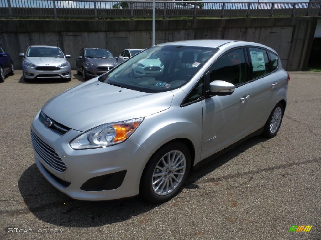 2015 C-Max Hybrid SE - Ingot Silver Metallic / Charcoal Black photo #7