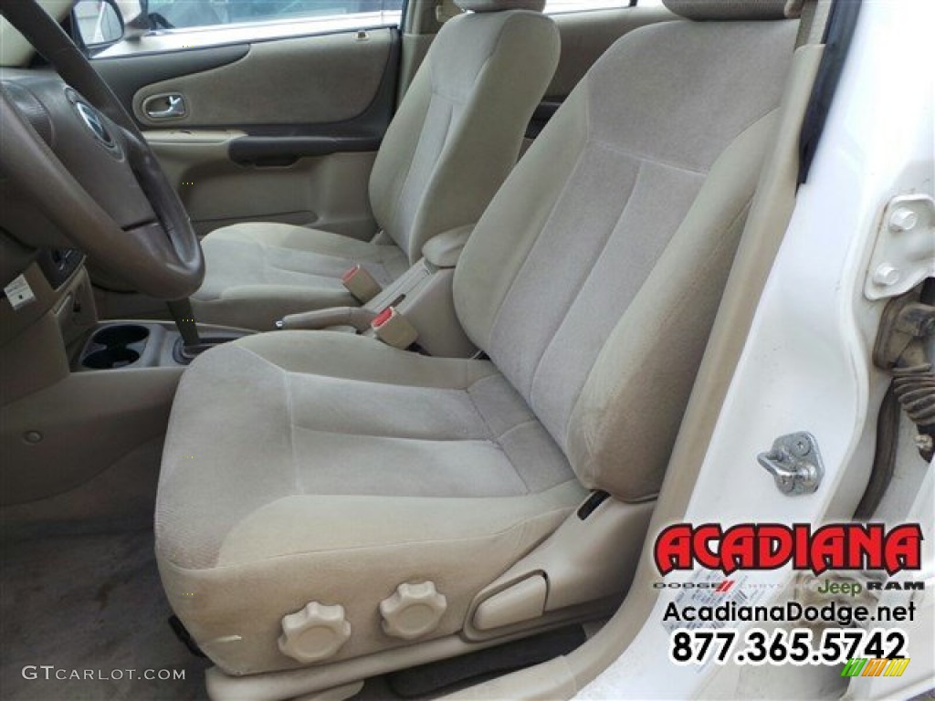 2003 Protege DX - Pure White / Beige photo #15