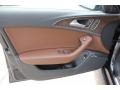 Nougat Brown Door Panel Photo for 2016 Audi A6 #105005991