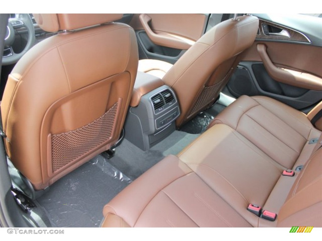 2016 Audi A6 3.0 TDI Premium Plus quattro Rear Seat Photo #105006486
