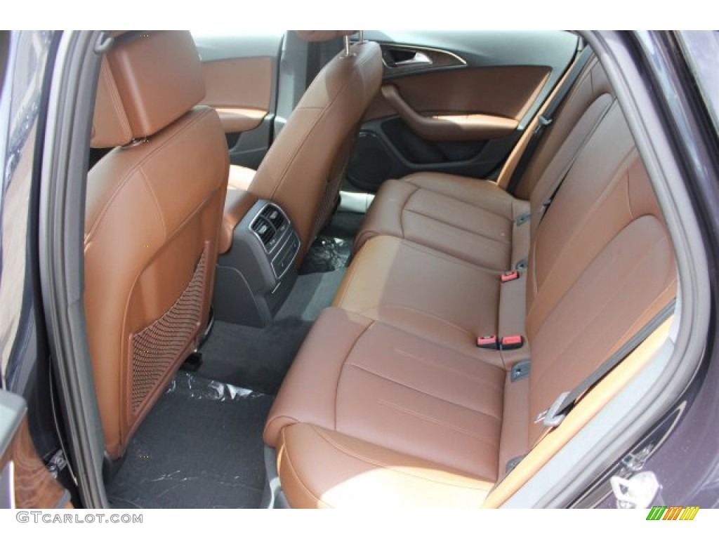 Nougat Brown Interior 2016 Audi A6 3.0 TDI Premium Plus quattro Photo #105006501