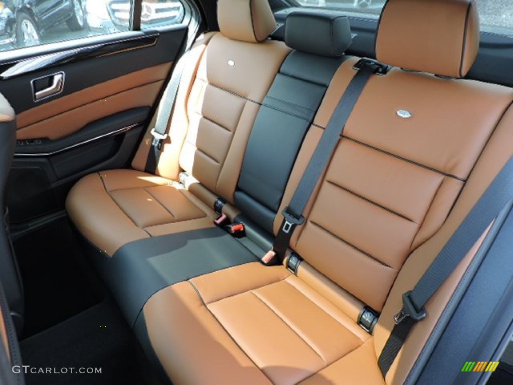 2016 Mercedes-Benz E 350 4Matic Sedan Rear Seat Photo #105007491