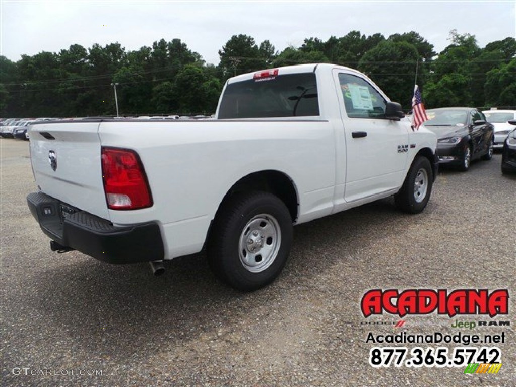 2015 1500 Tradesman Regular Cab - Bright White / Black/Diesel Gray photo #3