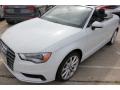 Glacier White Metallic 2015 Audi A3 1.8 Premium Plus Cabriolet Exterior