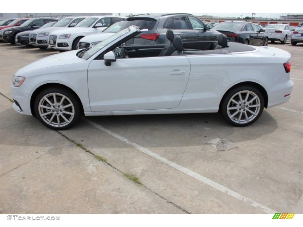 Glacier White Metallic 2015 Audi A3 1.8 Premium Plus Cabriolet Exterior Photo #105008216