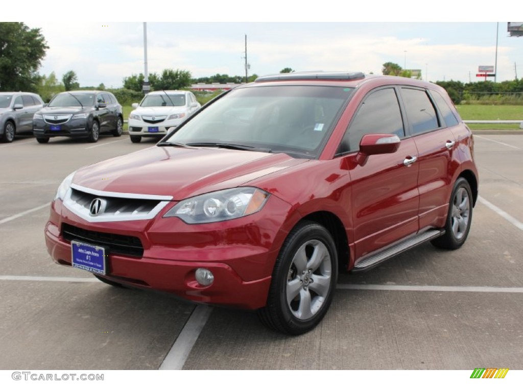 2007 RDX  - Moroccan Red Pearl / Taupe photo #3