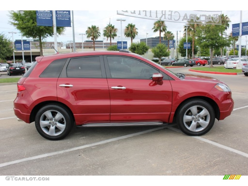 2007 RDX  - Moroccan Red Pearl / Taupe photo #8
