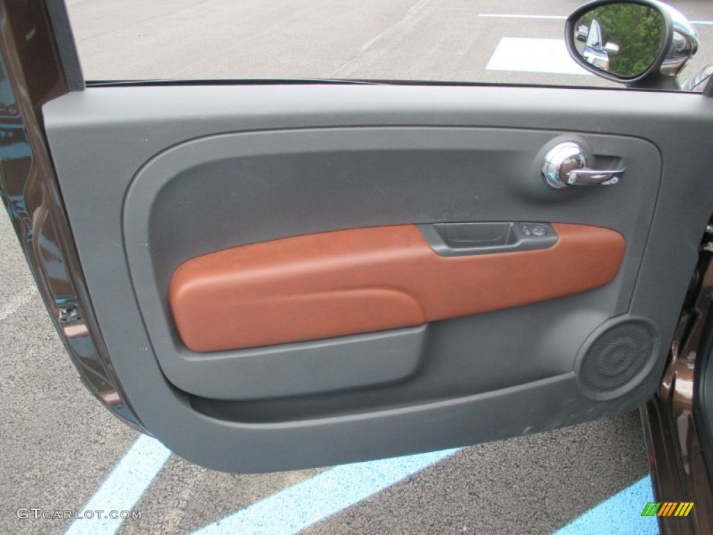 2013 500 c cabrio Lounge - Espresso (Brown) / Marrone/Avorio (Brown/Ivory) photo #18