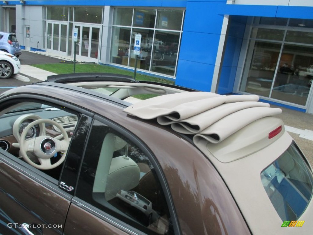 2013 500 c cabrio Lounge - Espresso (Brown) / Marrone/Avorio (Brown/Ivory) photo #26