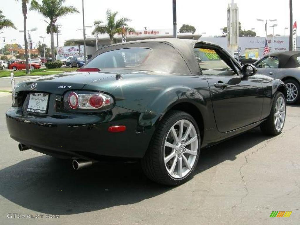 2007 MX-5 Miata Touring Roadster - Highland Green / Black photo #4