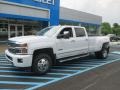Summit White 2015 Chevrolet Silverado 3500HD High Country Crew Cab Dual Rear Wheel 4x4