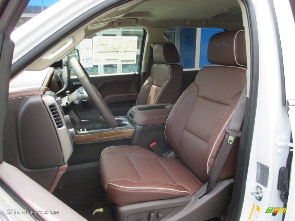 2015 Chevrolet Silverado 3500HD High Country Crew Cab Dual Rear Wheel 4x4 Front Seat Photos