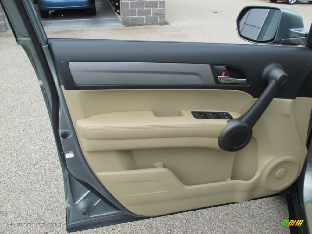 2011 CR-V EX-L 4WD - Opal Sage Metallic / Ivory photo #6