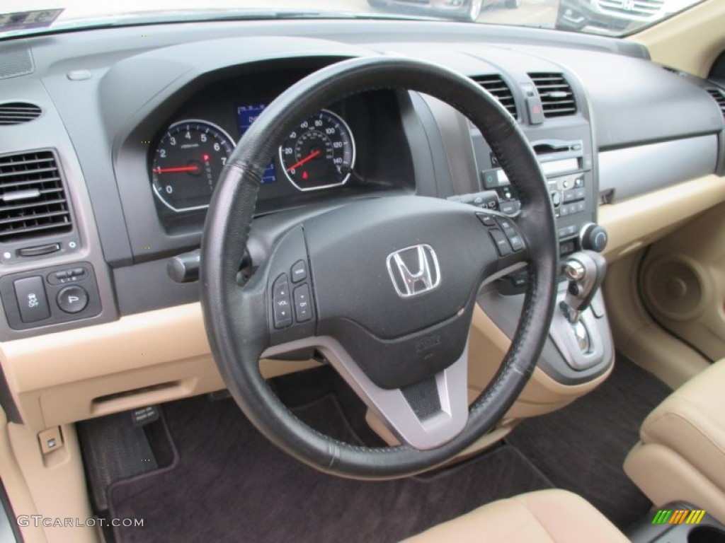 2011 CR-V EX-L 4WD - Opal Sage Metallic / Ivory photo #11