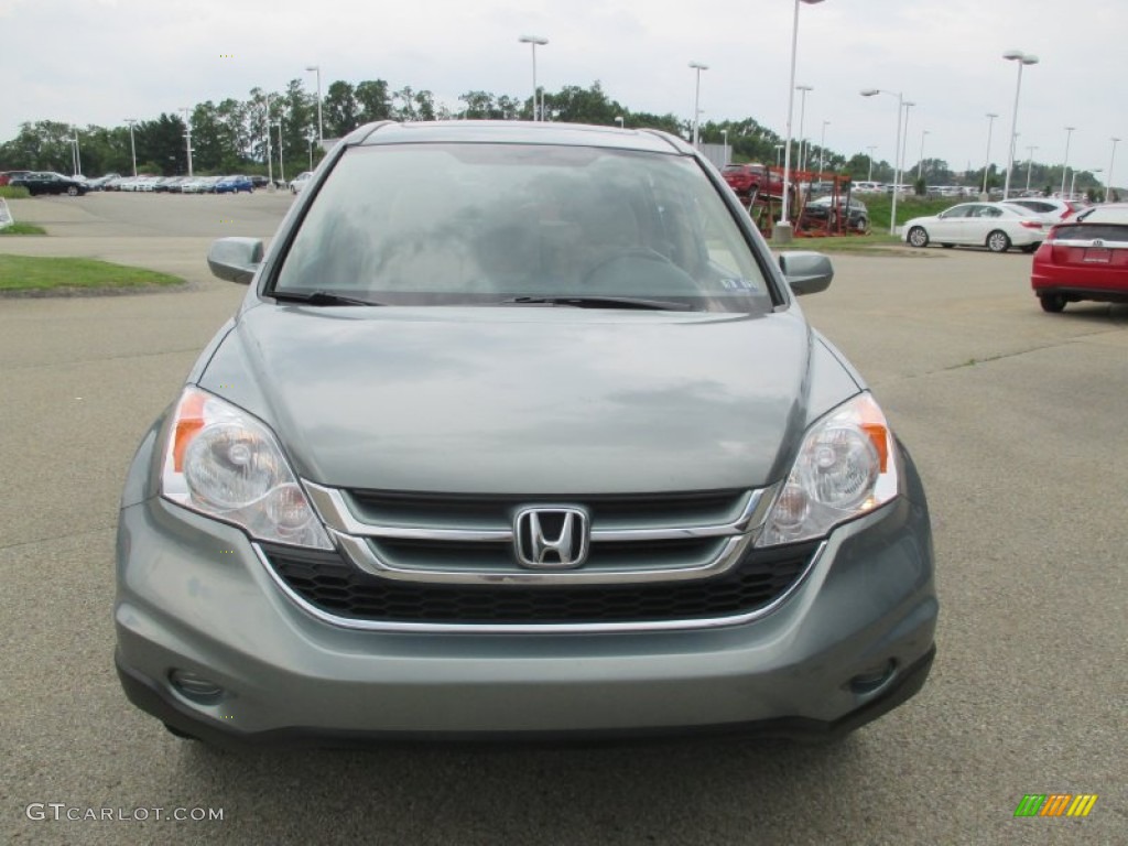2011 CR-V EX-L 4WD - Opal Sage Metallic / Ivory photo #19