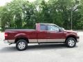 Dark Toreador Red Metallic - F150 XLT SuperCab 4x4 Photo No. 6