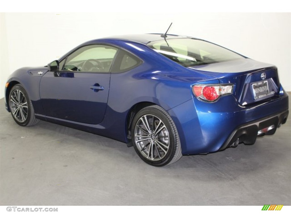 2013 FR-S Sport Coupe - Ultramarine Blue / Black/Red Accents photo #3