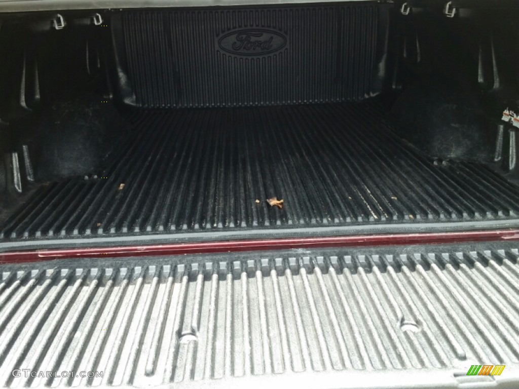 2006 F150 XLT SuperCab 4x4 - Dark Toreador Red Metallic / Tan photo #10