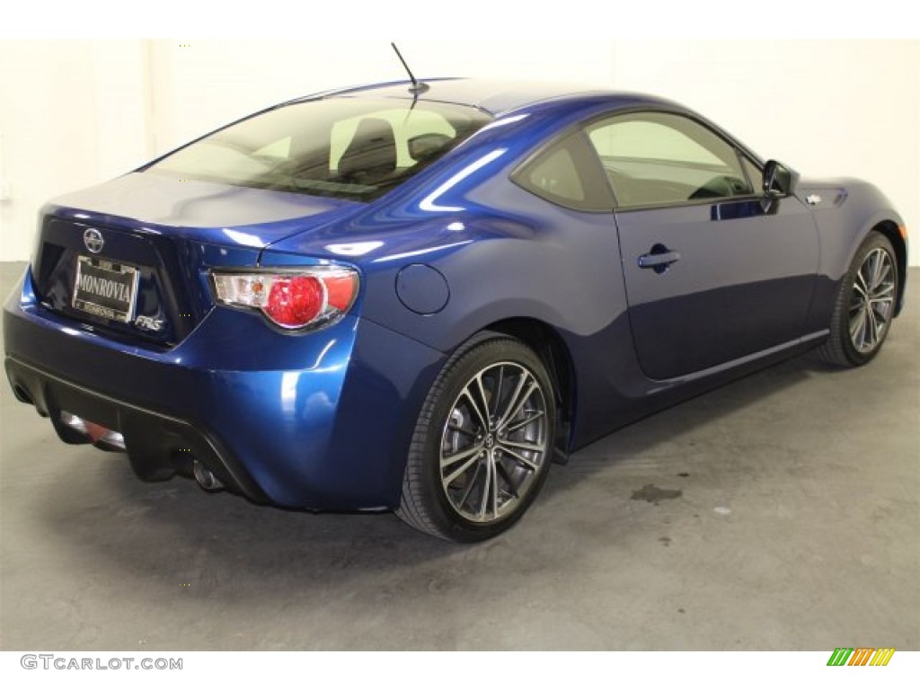2013 FR-S Sport Coupe - Ultramarine Blue / Black/Red Accents photo #4