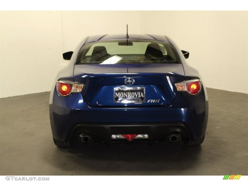 2013 FR-S Sport Coupe - Ultramarine Blue / Black/Red Accents photo #8