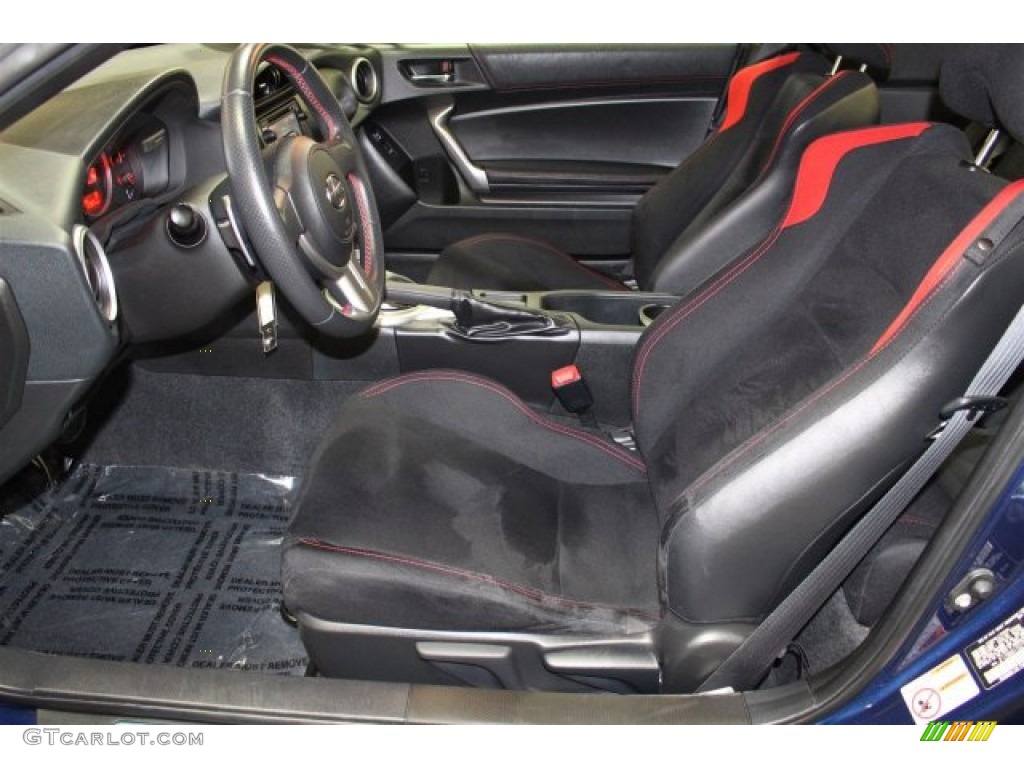 2013 FR-S Sport Coupe - Ultramarine Blue / Black/Red Accents photo #14