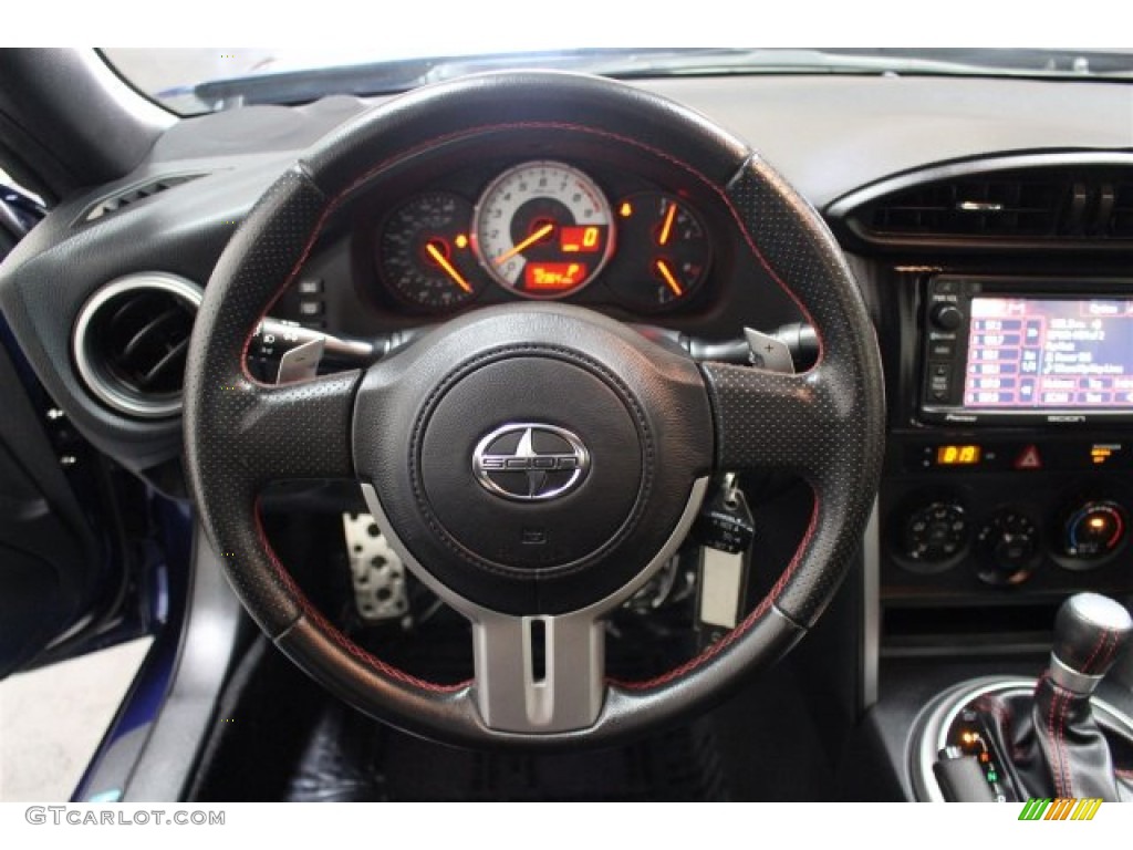 2013 FR-S Sport Coupe - Ultramarine Blue / Black/Red Accents photo #24