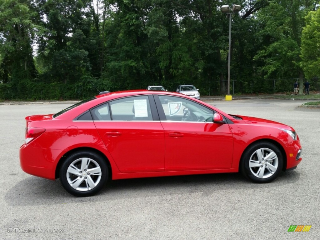 2015 Cruze Diesel - Red Hot / Jet Black photo #5