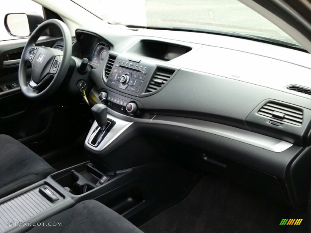 2012 CR-V LX 4WD - Urban Titanium Metallic / Black photo #6