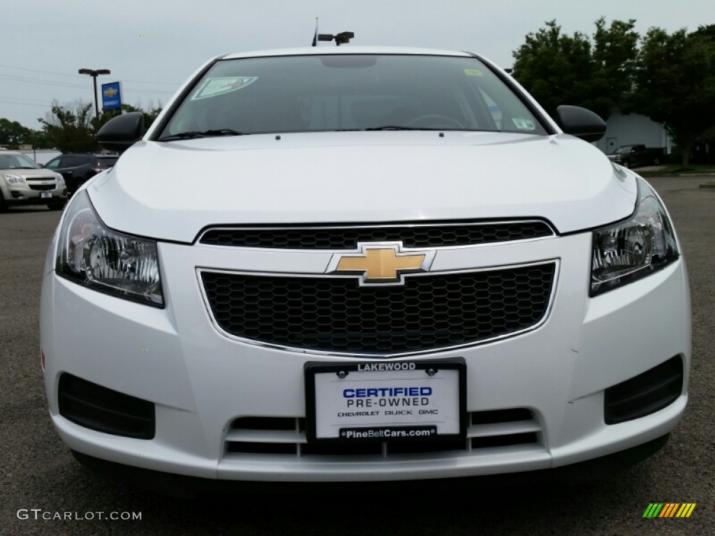 2013 Cruze LS - Summit White / Jet Black/Medium Titanium photo #2
