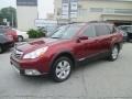 2012 Ruby Red Pearl Subaru Outback 3.6R Limited  photo #2