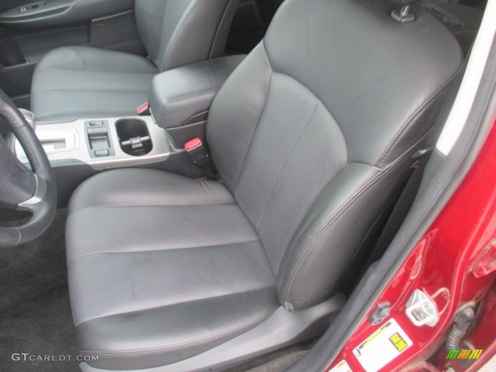 2012 Outback 3.6R Limited - Ruby Red Pearl / Off Black photo #11