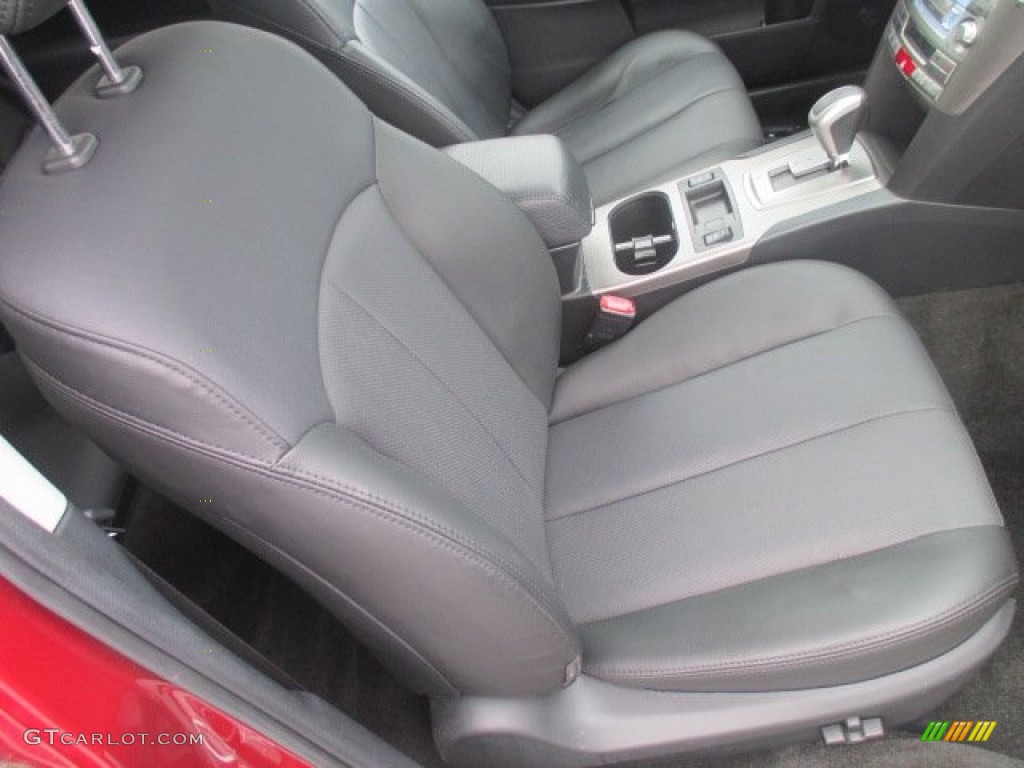 2012 Outback 3.6R Limited - Ruby Red Pearl / Off Black photo #16