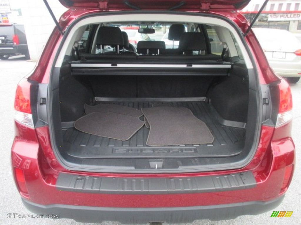 2012 Outback 3.6R Limited - Ruby Red Pearl / Off Black photo #21