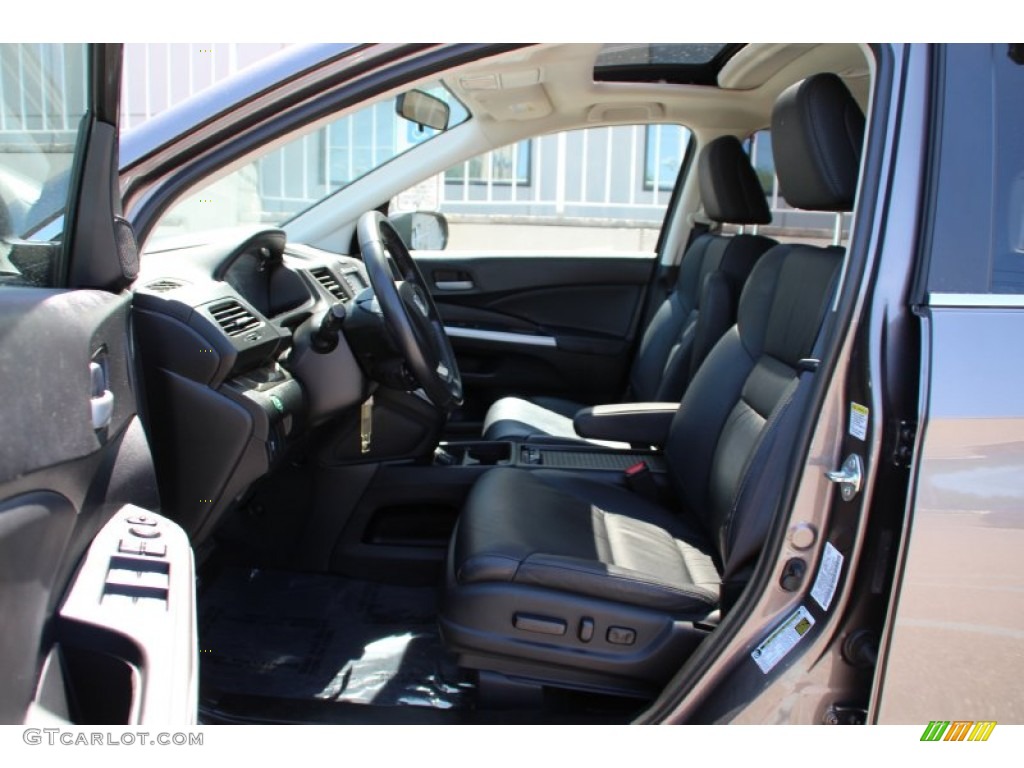 2013 CR-V EX-L AWD - Urban Titanium Metallic / Black photo #12